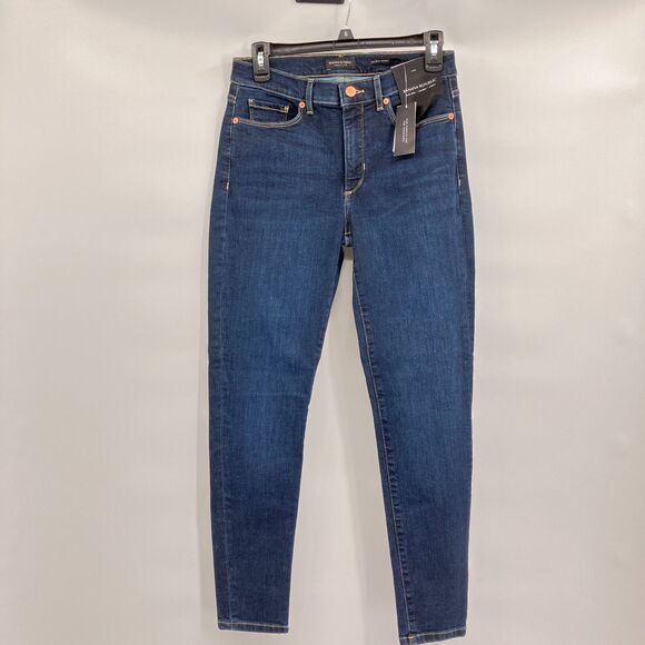NWT Banana Republic Premium Denim Mid-Rise Skinny Ankle Jeans 28 Reg Retail $110 - Picture 1 of 7